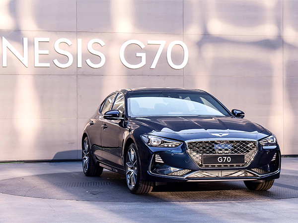 إطلاق الطراز G70 من "جينيسيس" :- طراز يجمع التصميم الديناميكي بمزايا الراحة والأداء العالي